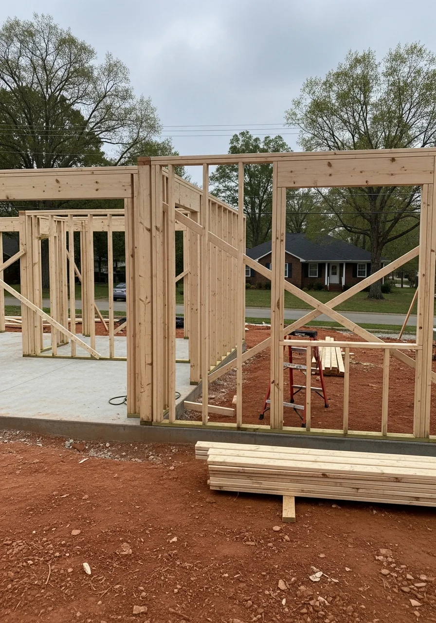 Contractor team completing quality work on a Gastonia-area residential project.