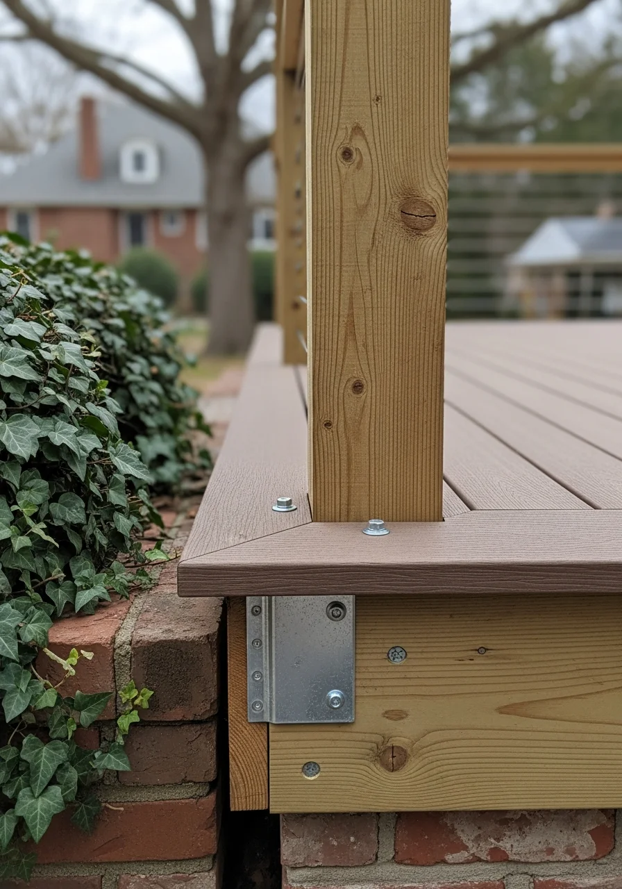 Close-up of professional workmanship on a home improvement project in the 29708 region.